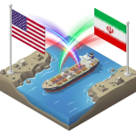3D US vs Iran war over the strait