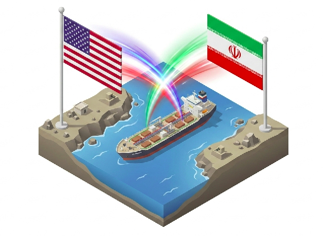 3D US vs Iran war over the strait