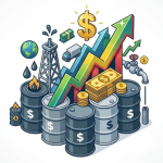 3D oil price increase